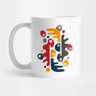 Flock of Birds Pop Abstract Mug